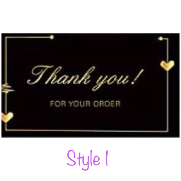 NEW Poshmark Packages "Thank you!" Gift Wrapping Shipping Supplies Set ~ 130Pcs - Picture 8 of 16